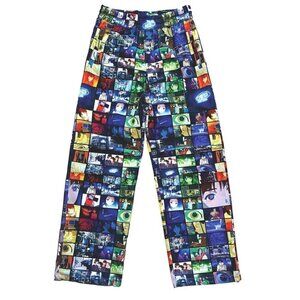 Secret Heart Let's All Love Lain Anime 2023 Drop Wide Leg Jogger Pants Size XL